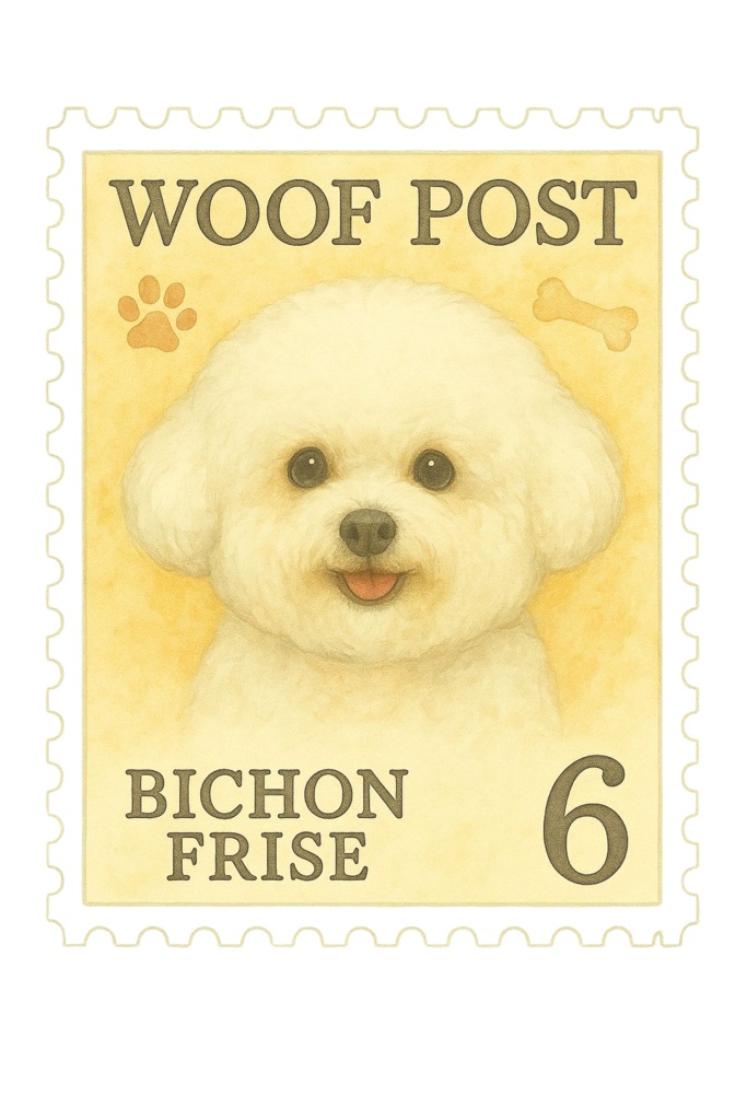 WOOF POST - ビション・フリーゼ（デジタルデータ）