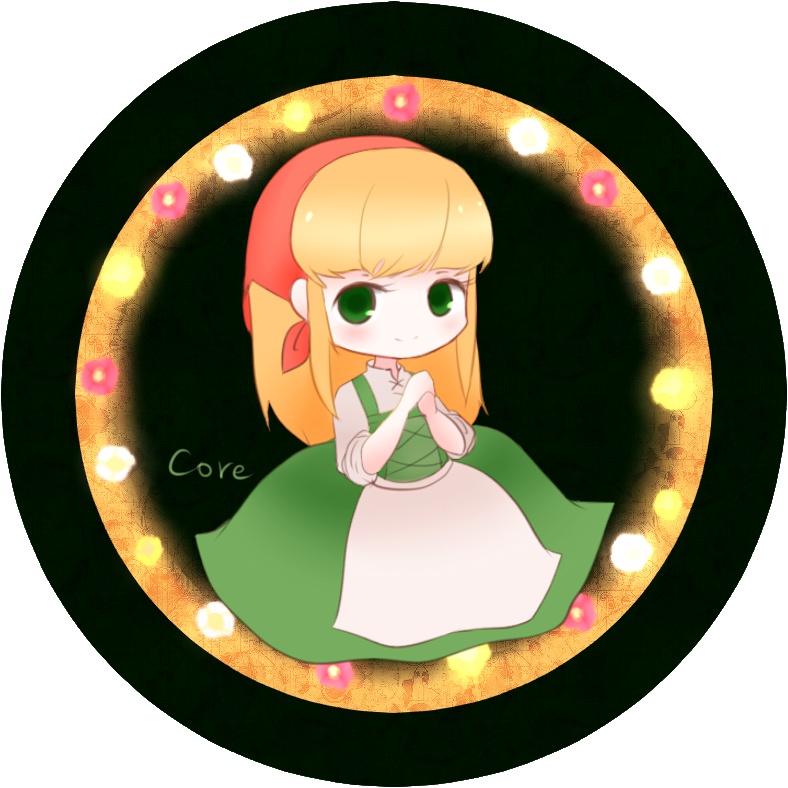缶バッジ Core