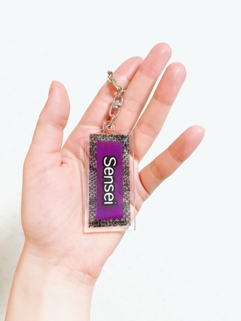 アニマル柄アクキー sensei