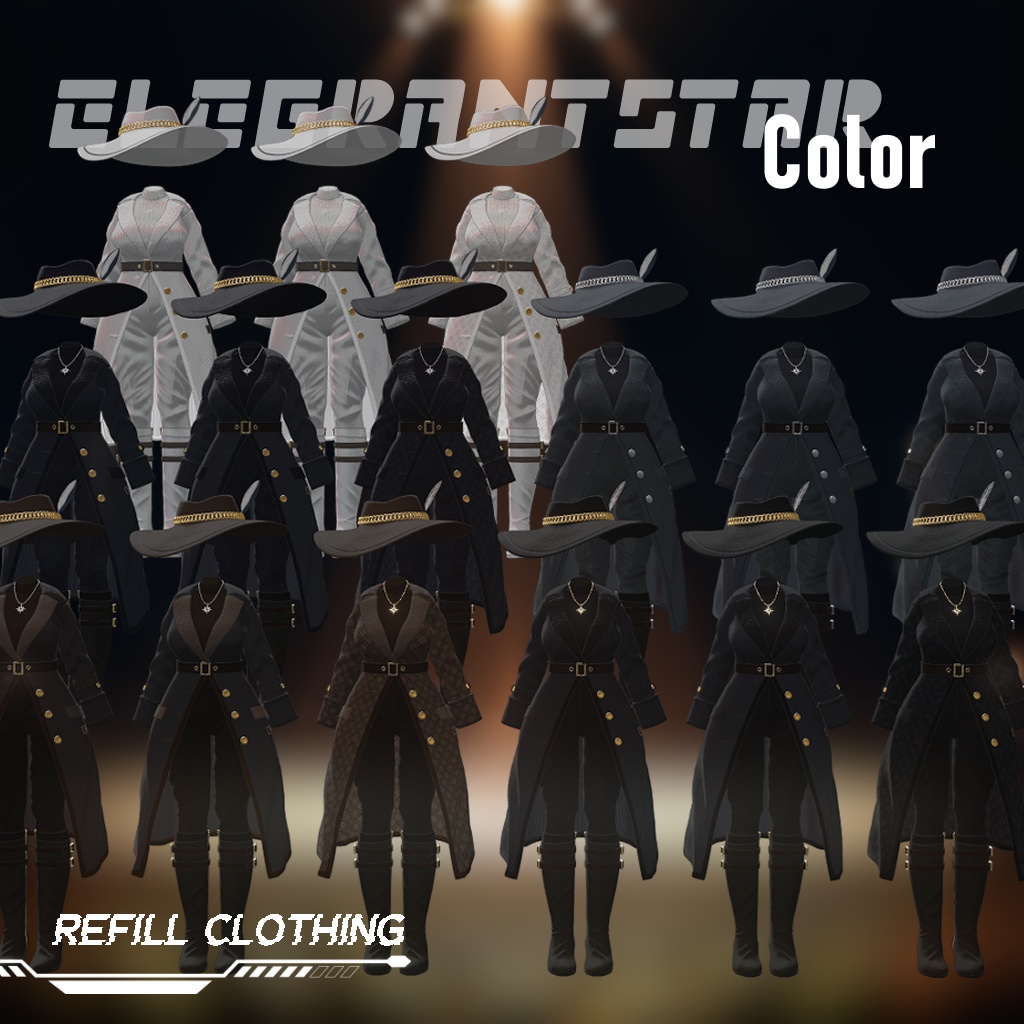 【12アバター対応】⭐Elegrant Star⭐