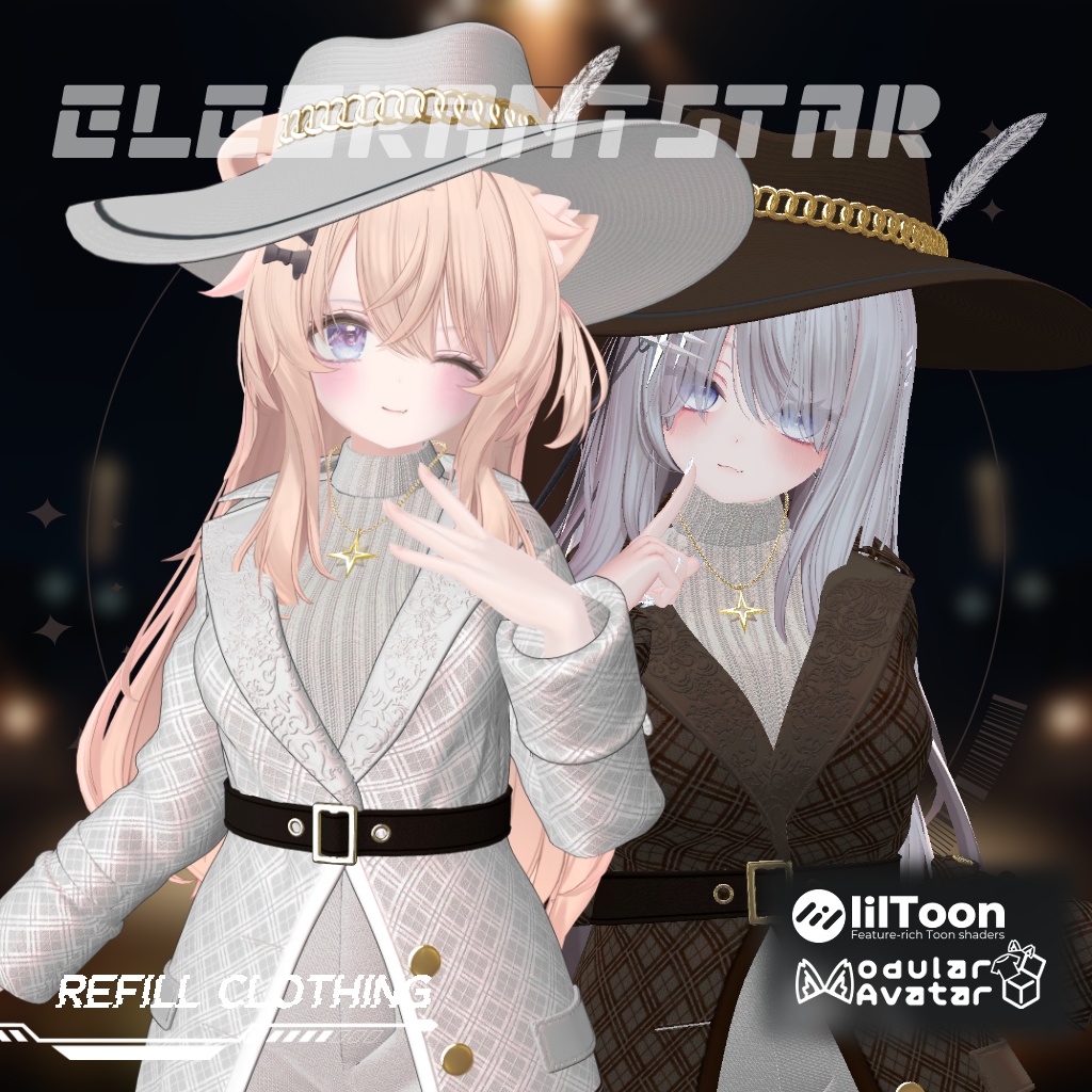 【12アバター対応】⭐Elegrant Star⭐