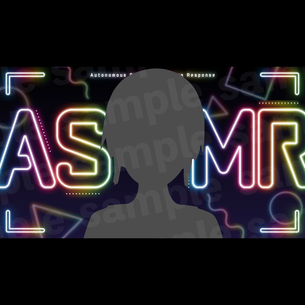 『ASMR』素材・サムネ3