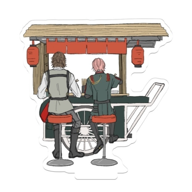 DFの退勤後を見守れる！お疲れはん♪DFin屋台ラーメンモブ視点アクスタ