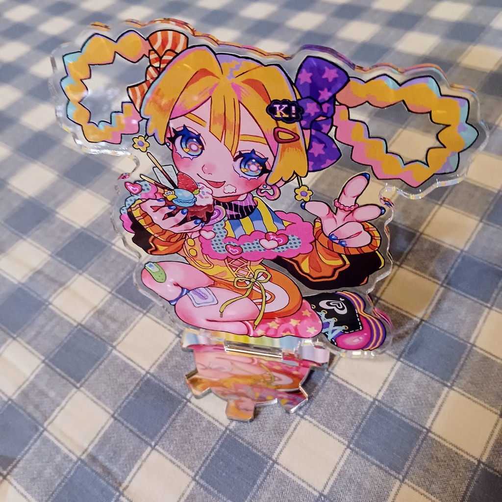 1名限定💛きいかちゃんアクスタ&ステッカー💛(おまけ付)