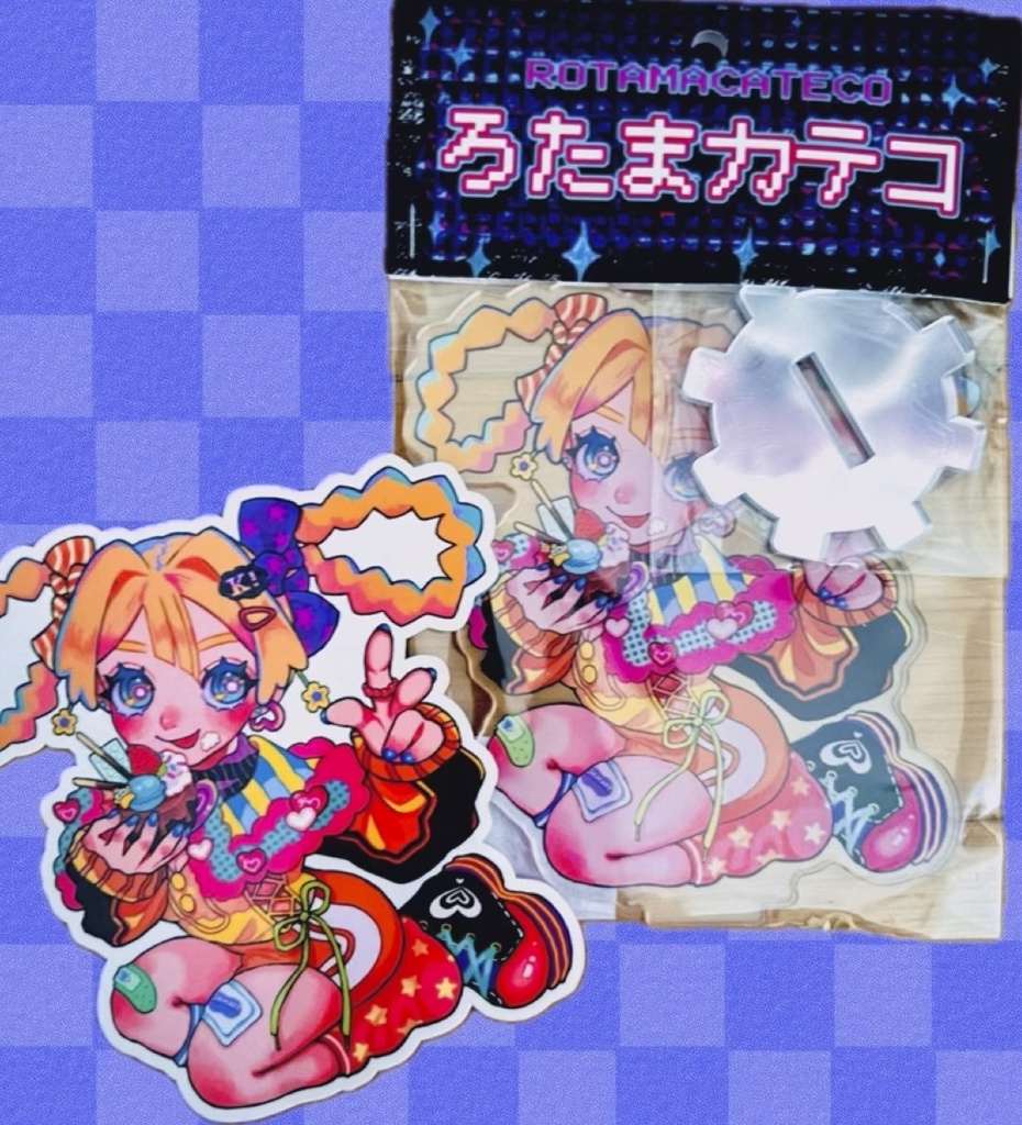 1名限定💛きいかちゃんアクスタ&ステッカー💛(おまけ付)