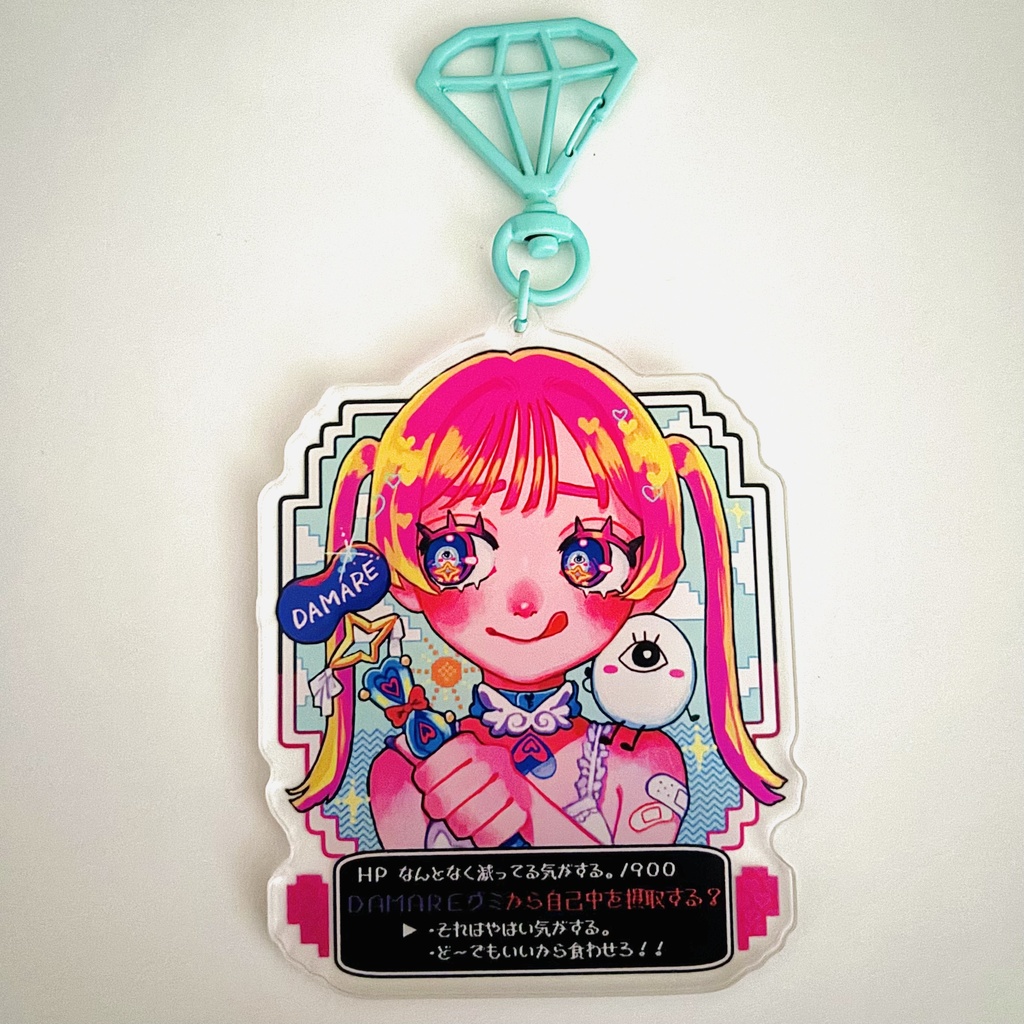 💗ゲーミングちゃんでかアクキー💗(ポスカ5枚付)