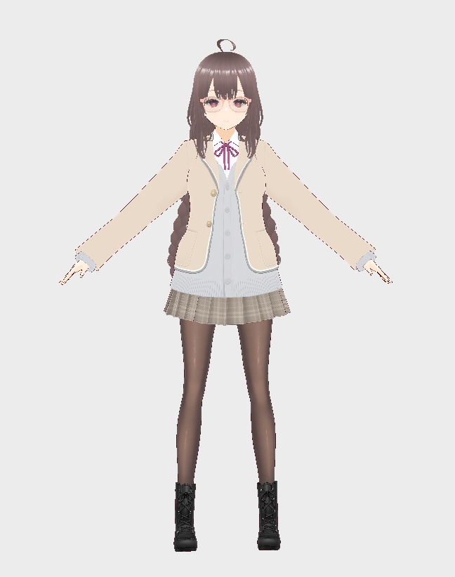 【VroidVRMモデル:Saya】