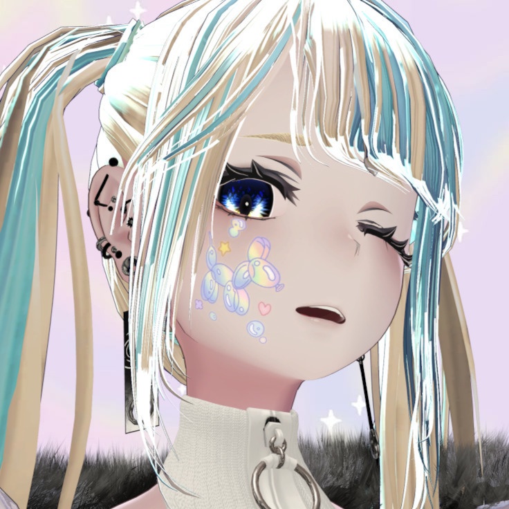 BUBBLE DOG/Color tattoo【デカール】