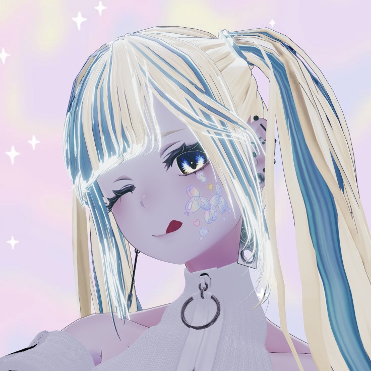 BUBBLE DOG/Color tattoo【デカール】