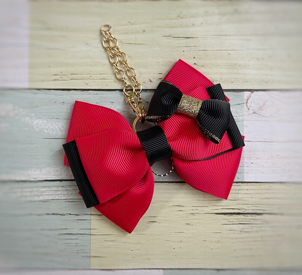 《推しカラー》カラフル.リボンバッグチャーム【東卍】