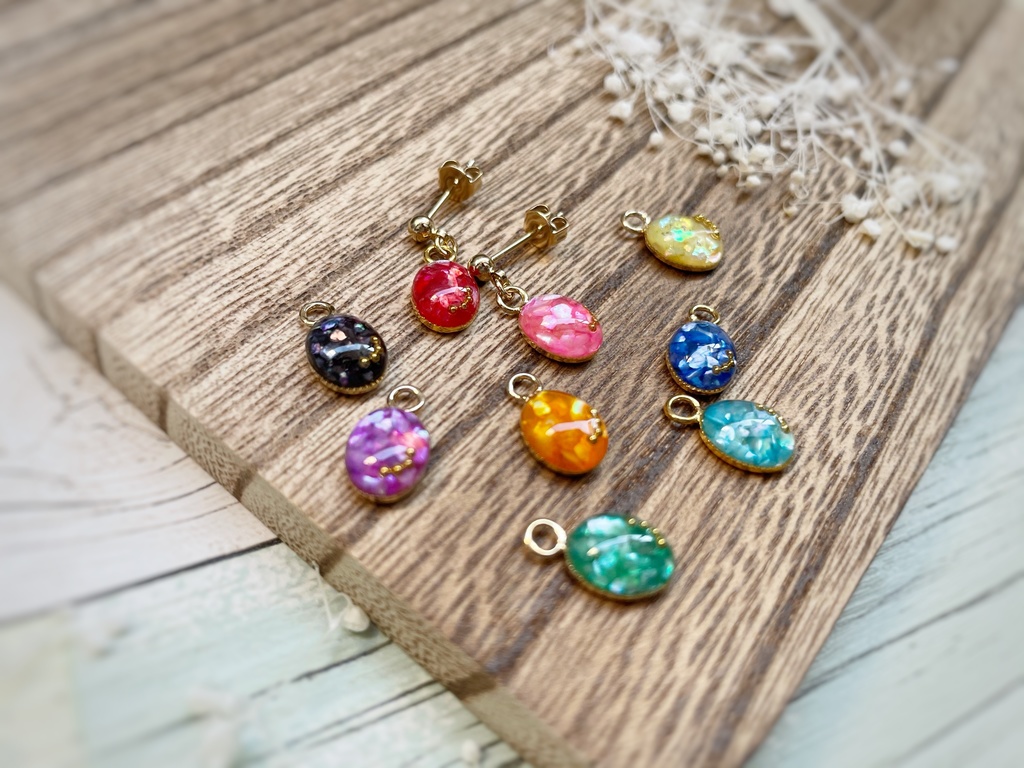 《推しカラー》小さなピアス.イヤリング【組み合わせ自由】