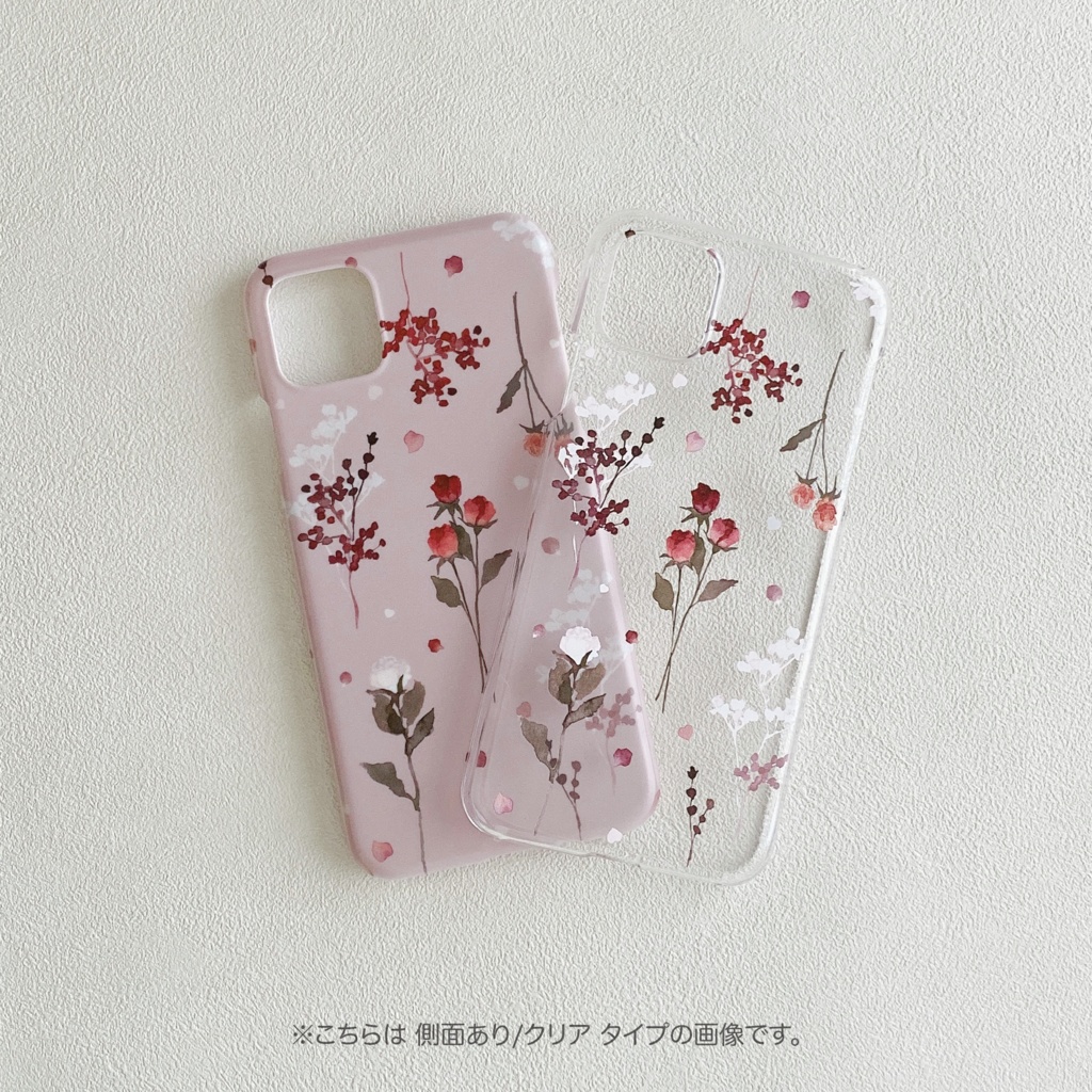 昼下がりの赤薔薇ブーケ/正面印刷のみ