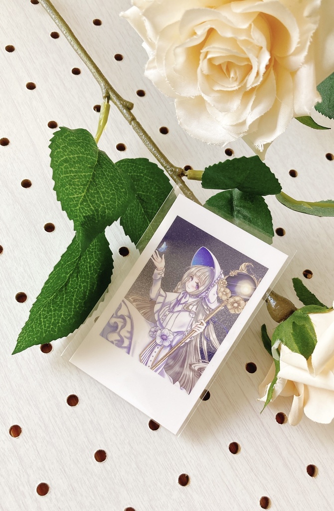 BOOTH限定特別セット!『蝶夜、花夜』アクスタ+イラストカード3枚セット【特典対象】