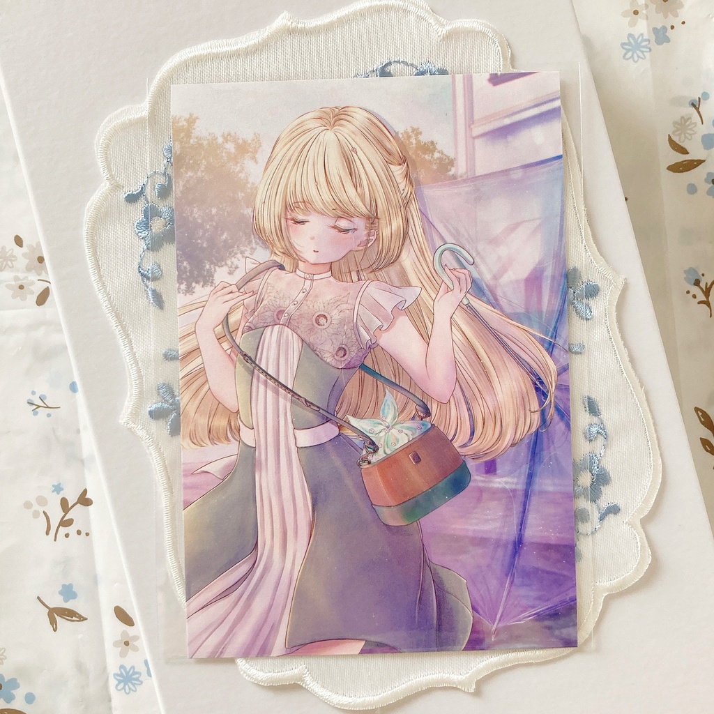 『雨上がりの水曜日に』イラストカード【特典対象】