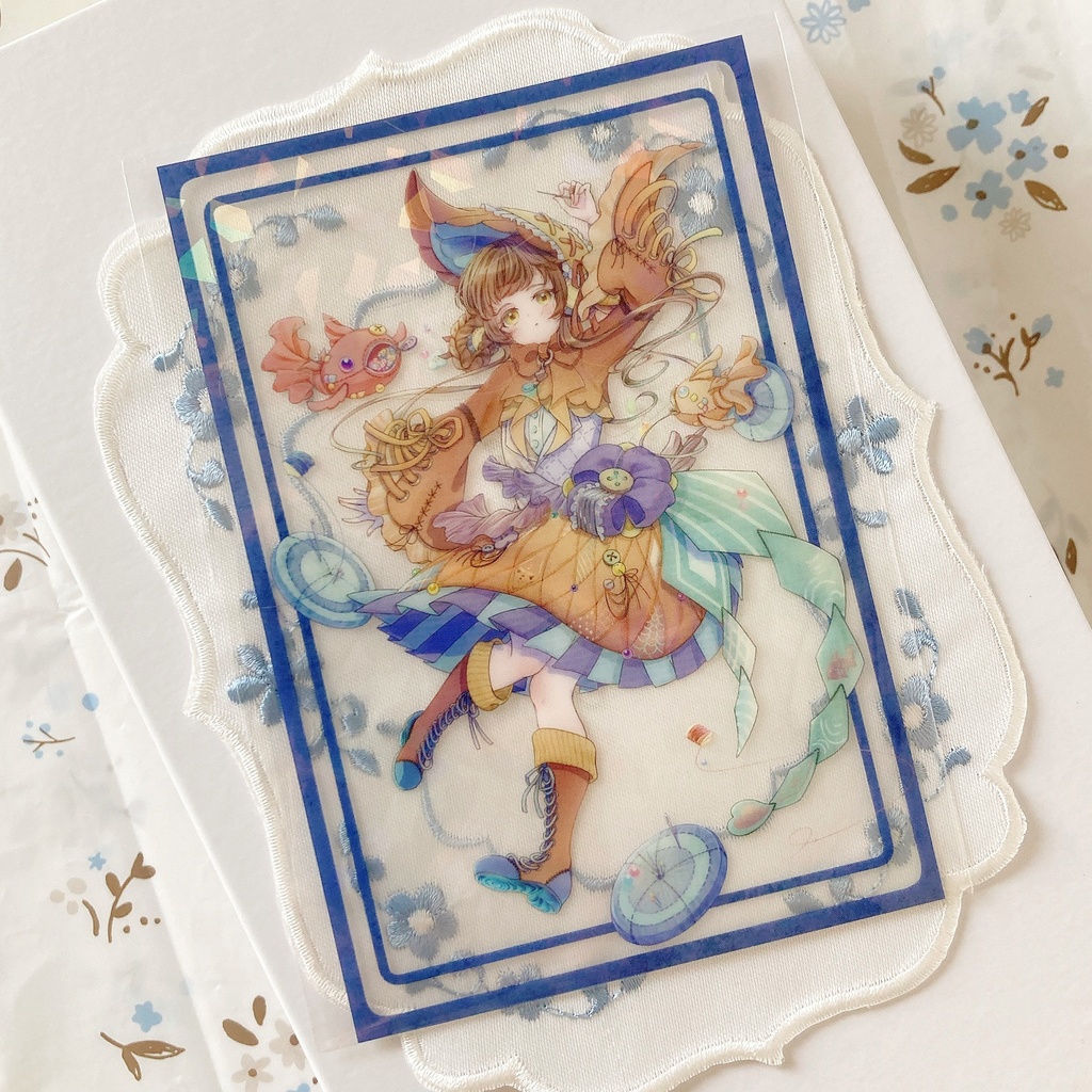 『オシャレな金魚さん』イラストカード【特典対象】