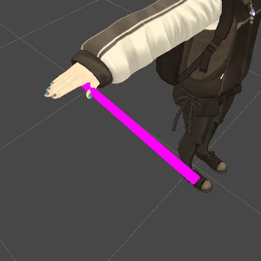 マテリアルエラーペンライト