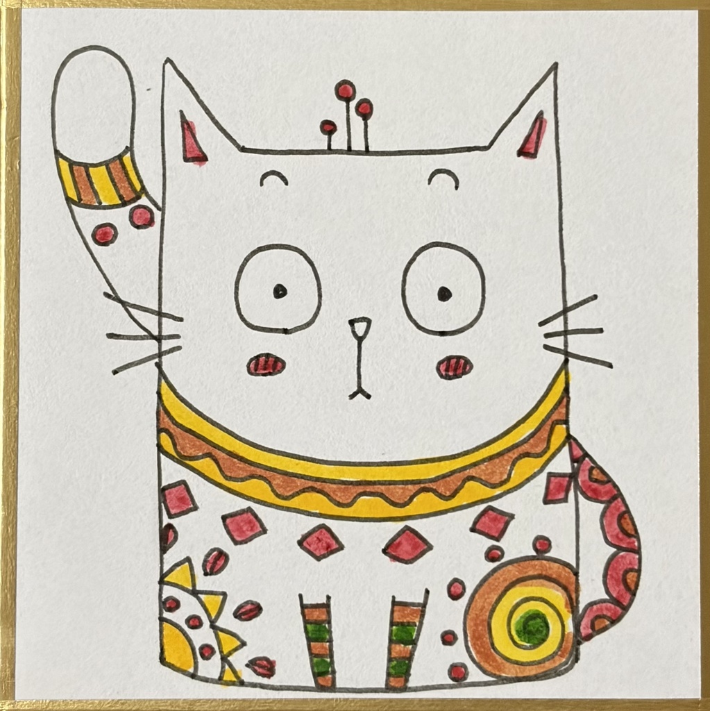 【イラスト色紙】