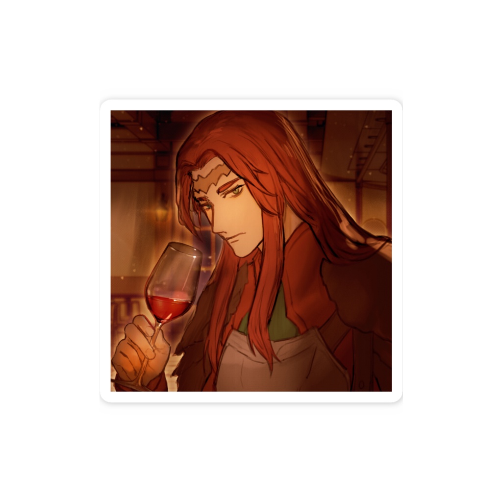 ザナンの紅の英雄『ロイター』ステッカー