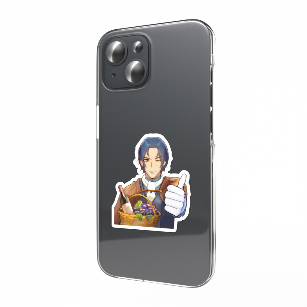 ロイテルとワイン ステッカー