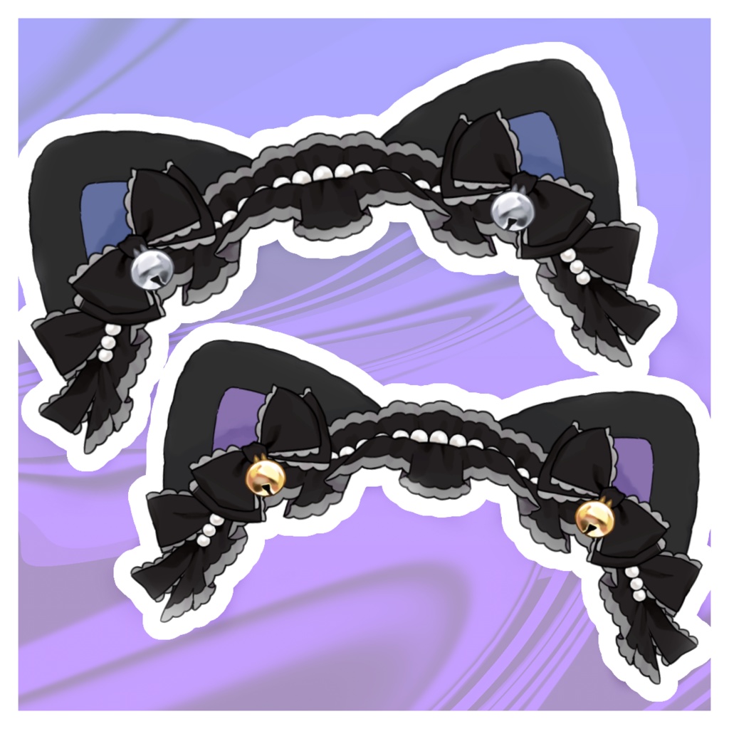 【Live2D item】【Vtuber】 ヘッドドレス Asset 2