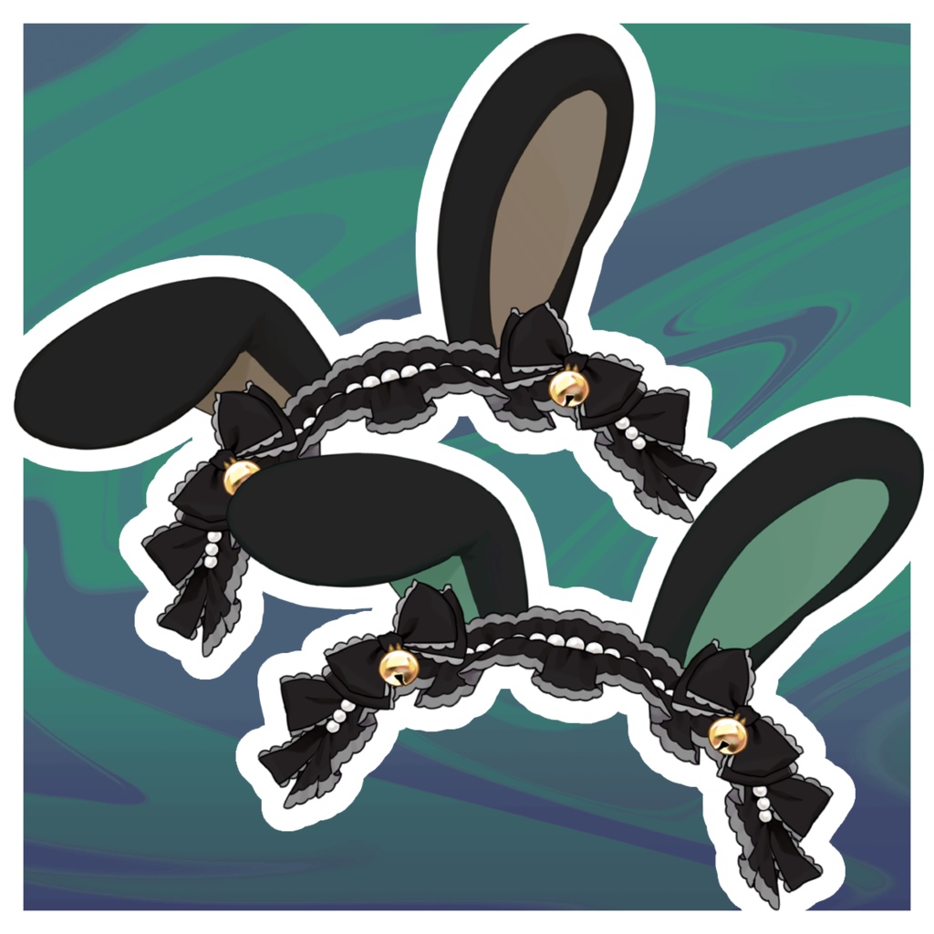 【Live2D item】【Vtuber】 ヘッドドレス Asset 2