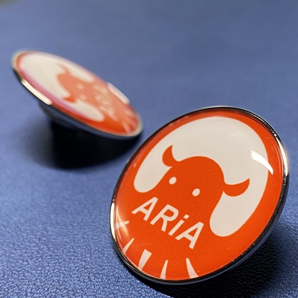 全六花空輸 蛸丸ピンバッジ