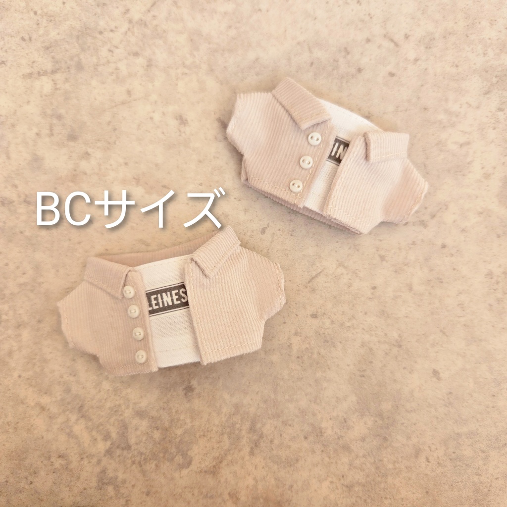 重ね着風シャツ