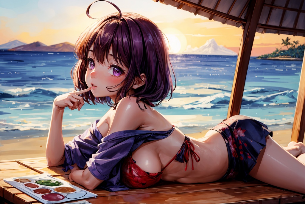 水着少女 Vol.02 横長60枚