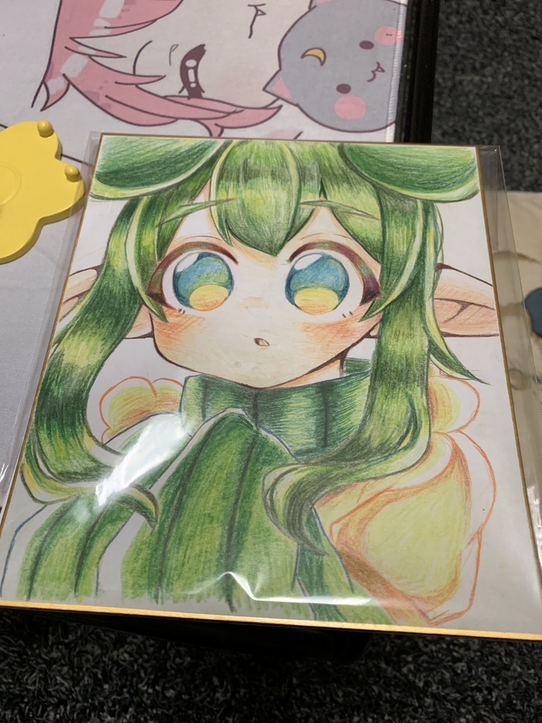 リデルさん色紙