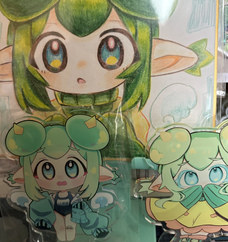 リデルさん色紙、アクスタセット②