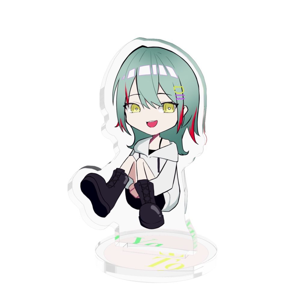 お座りアクスタ