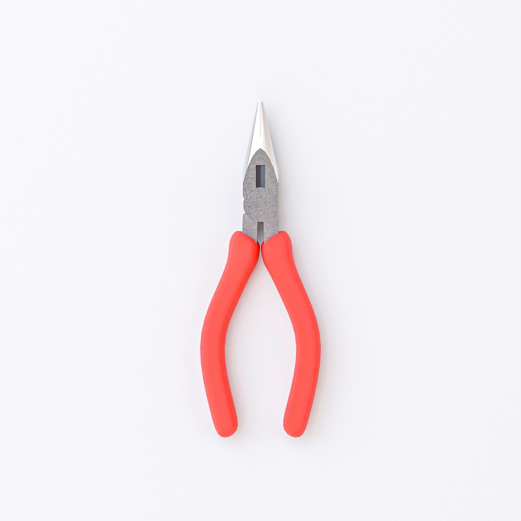 ラジオペンチ(ペンチ)【3Dモデル】