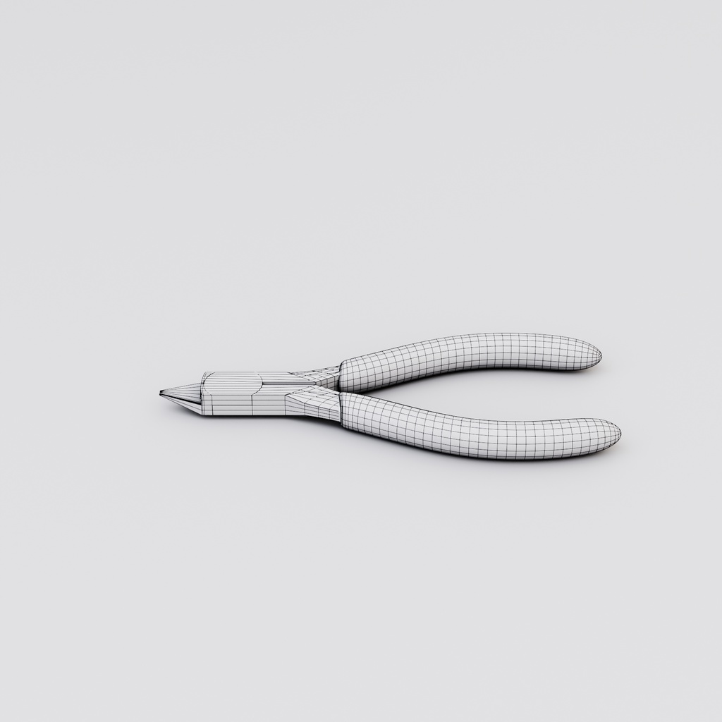 ニッパー【3Dモデル】