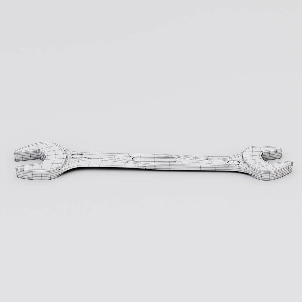 スパナ【3Dモデル】