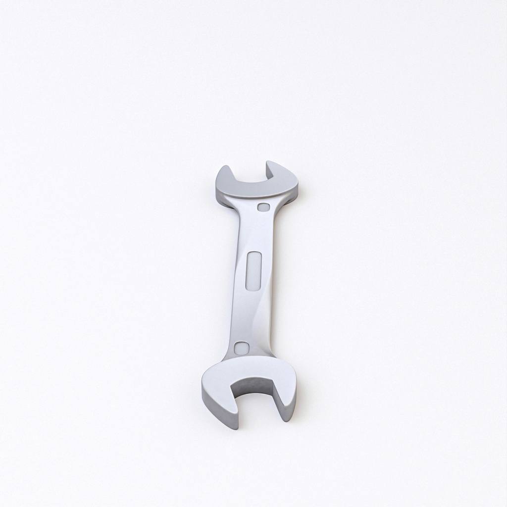 スパナ【3Dモデル】