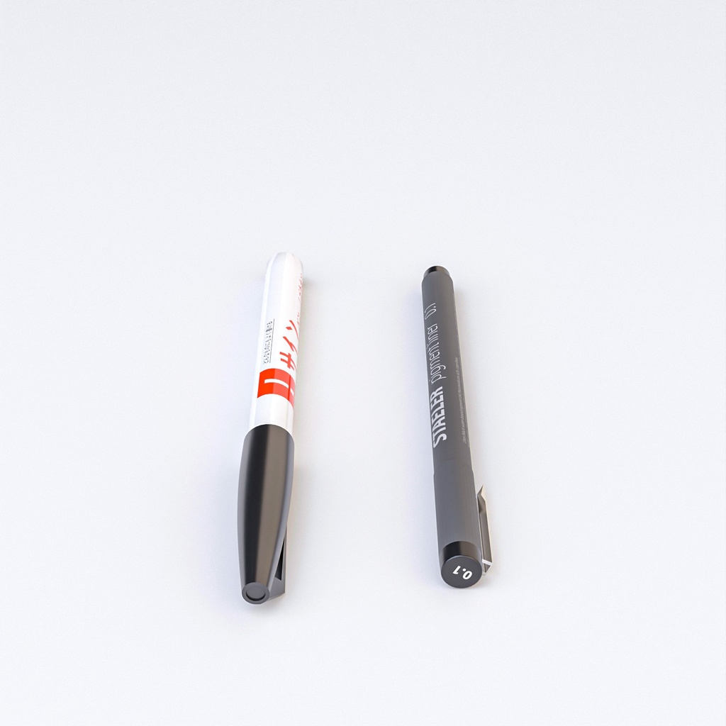 ペンセット【3Dモデル】