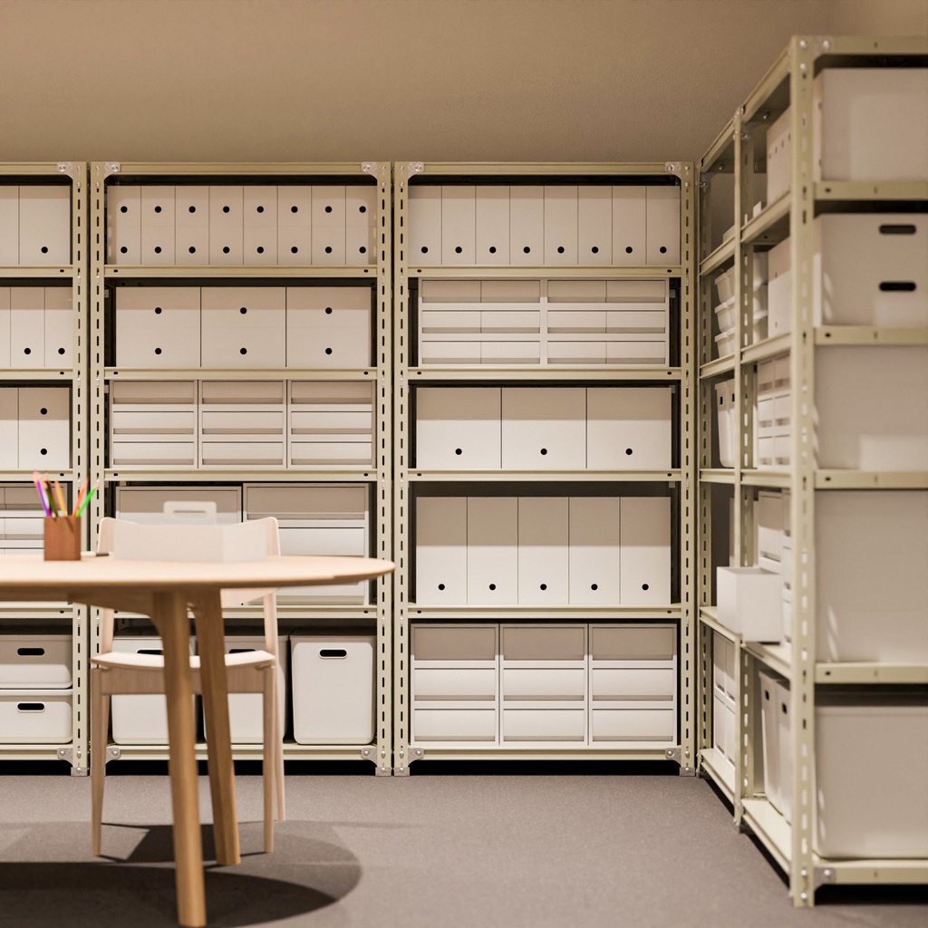 スチールラック【3Dモデル】