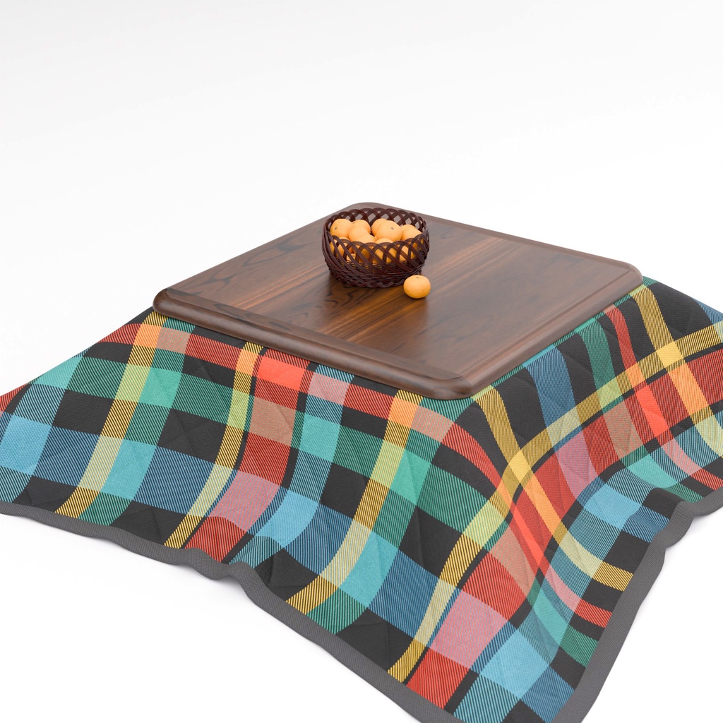 こたつとみかん【3Dモデル】