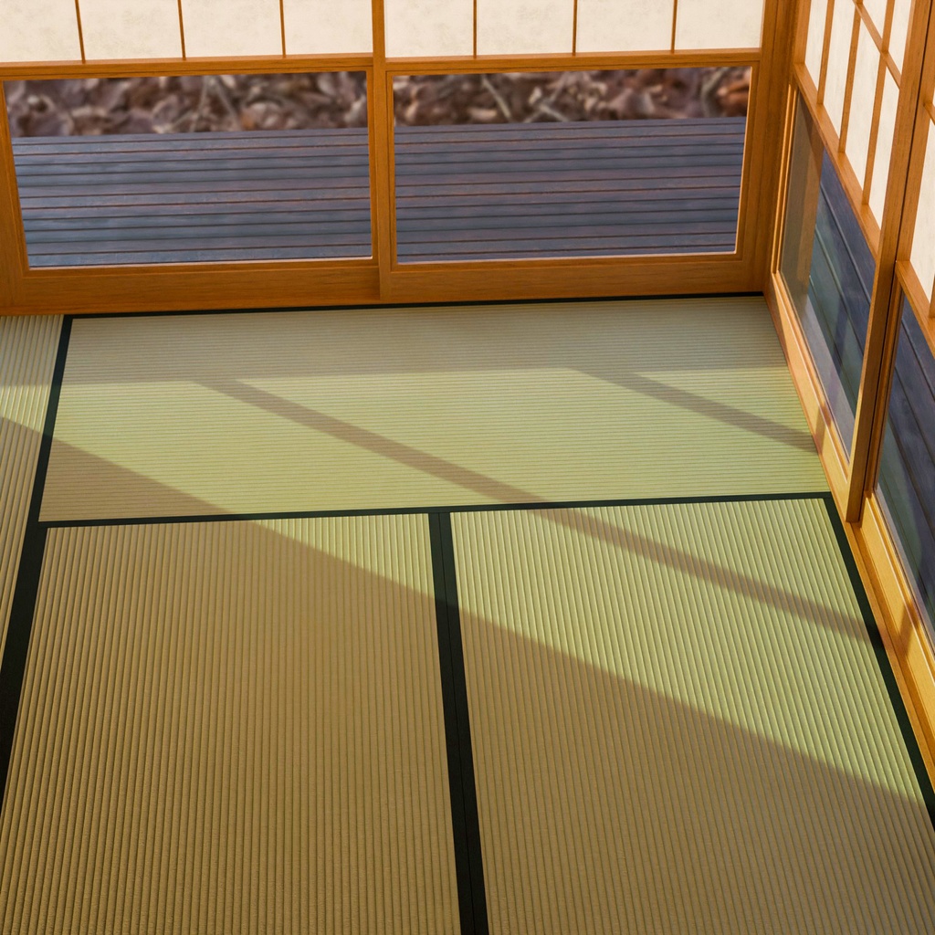 障子と畳【3Dモデル】