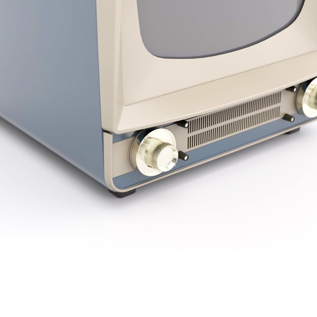 レトロなテレビとラジオ【3Dモデル】