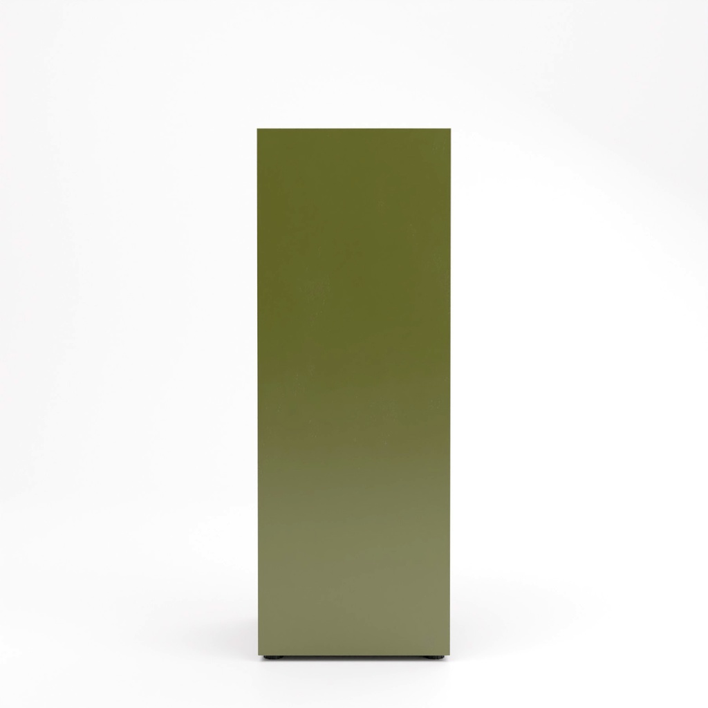 レトロな冷蔵庫と蛍光灯【3Dモデル】