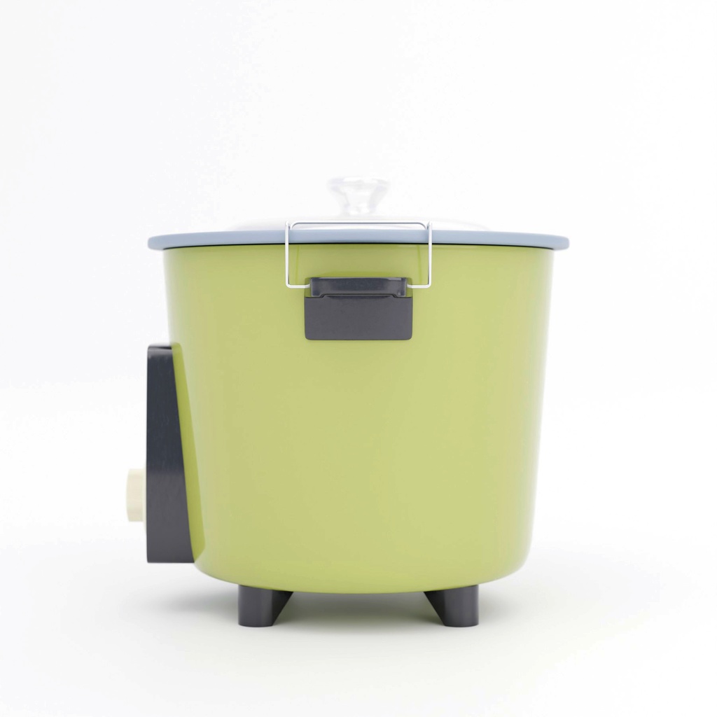 レトロな炊飯器とポットと掃除機【3Dモデル】