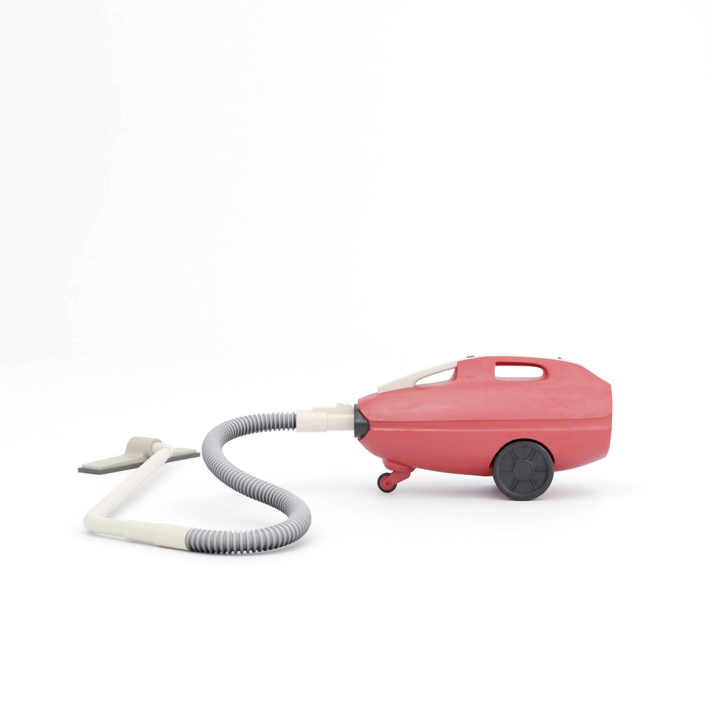 レトロな炊飯器とポットと掃除機【3Dモデル】