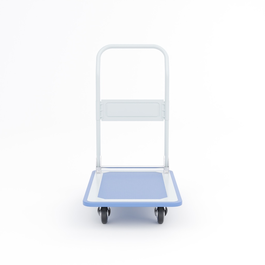 ゴミ箱・バケツ・台車セット【3Dアセット】