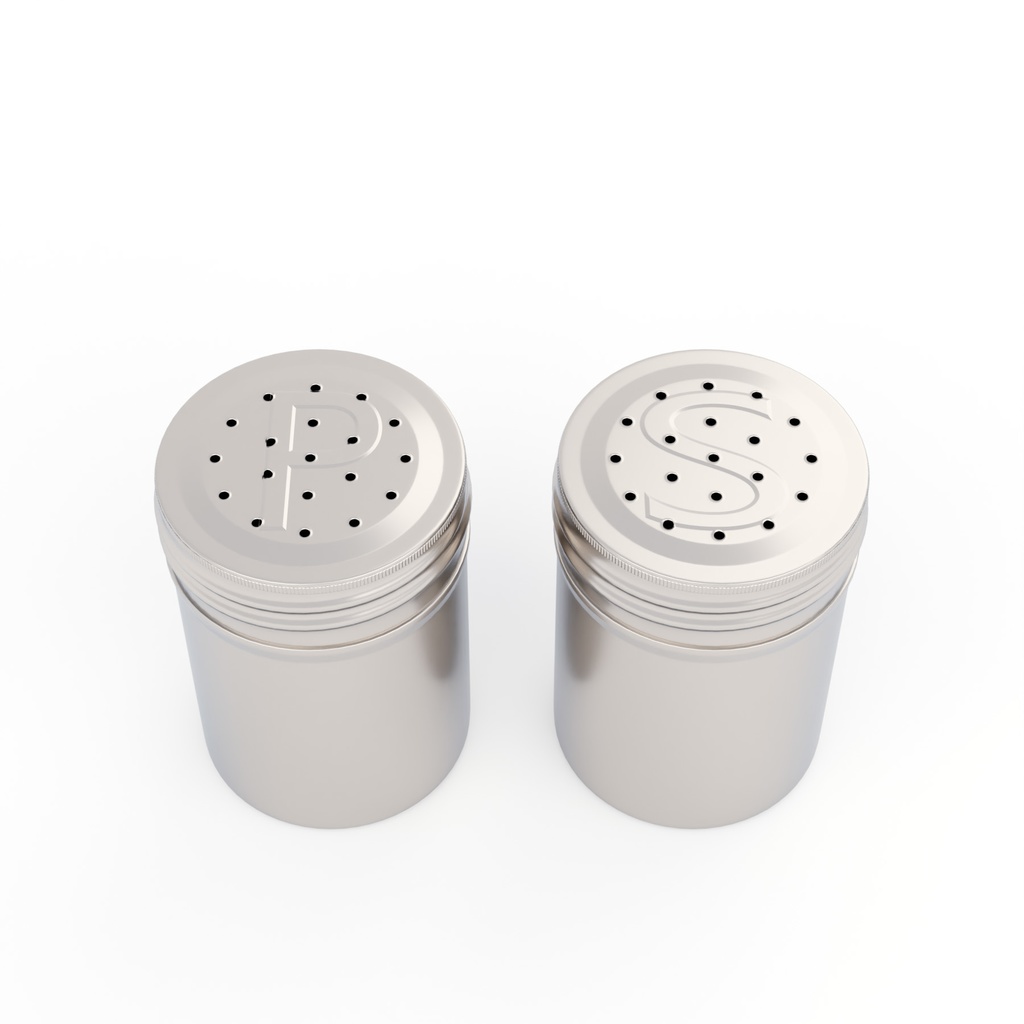 醤油差し、塩胡椒入れ【3Dモデル】