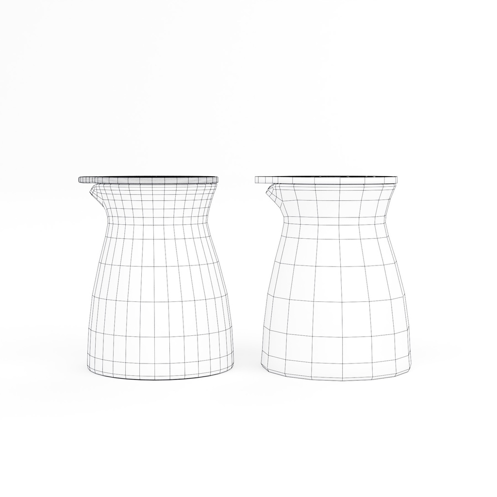 醤油差し、塩胡椒入れ【3Dモデル】