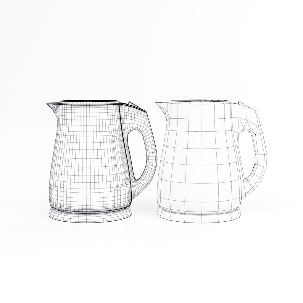 ケトル【3Dモデル】