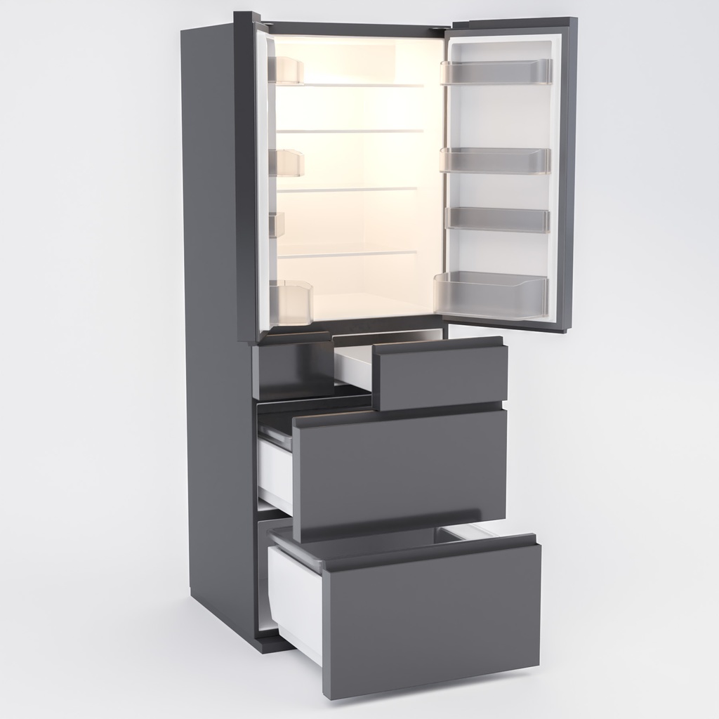 モダンな家電セット【3Dモデル】