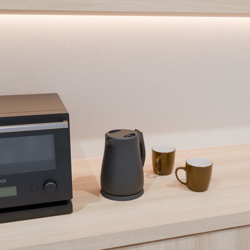 モダンな家電セット【3Dモデル】