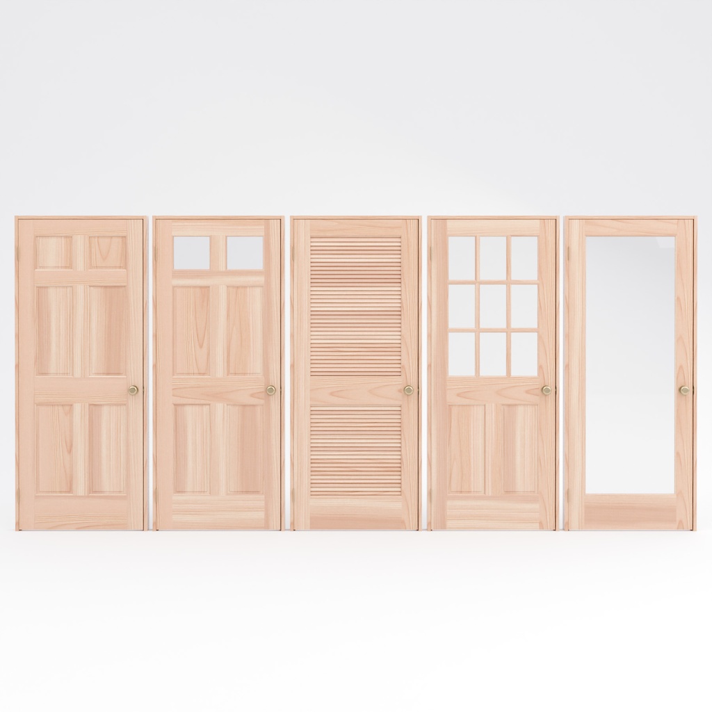 アンティークなドア【3Dモデル】Antique Door